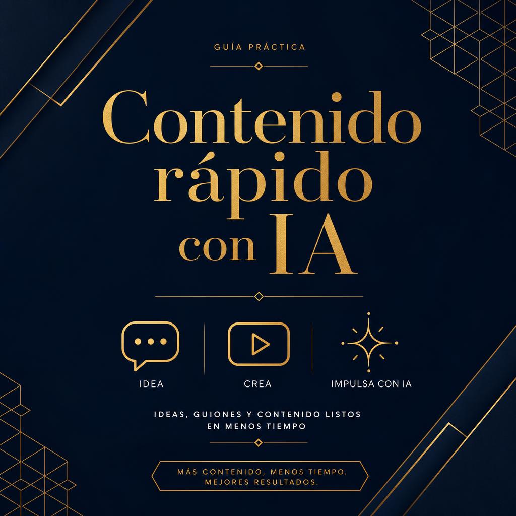 Portada de Cómo crear contenido rápido con IA: ChatGPT, CapCut y Manus